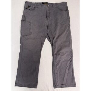 Ariat Rebar M4 Low Rise Straight Work Pants Men's 42x28 Grey DuraStretch Utility